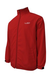 J700  訂造淨色風褸外套  訂購袖口魔術貼風褸  標誌 Varsity jacket 廣告公司外套 來樣訂造風褸  風褸製衣廠